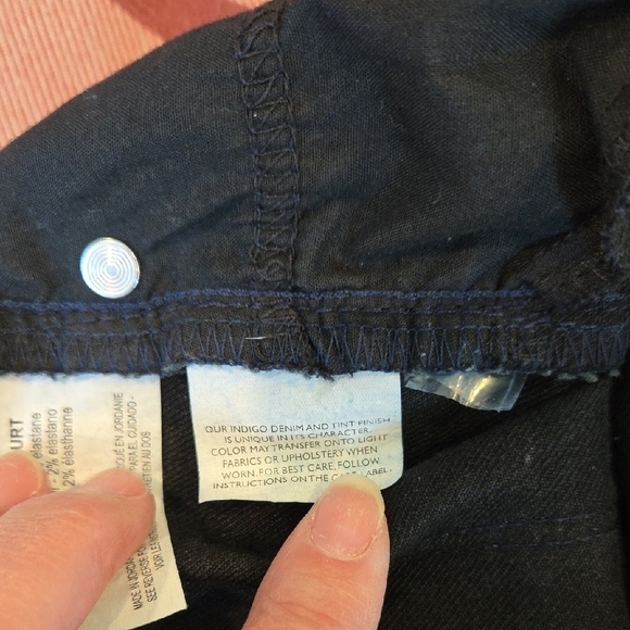 Bandolino Mandie Ankle Cropped Indigo Blue Jeans Women's Size 6 S - Picture 11 of 12